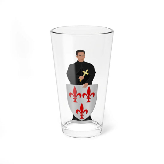 Wapen van Tremelo (Belgium) (Coat of Arms) Pint Glass 16oz 16oz - Go Mug Yourself