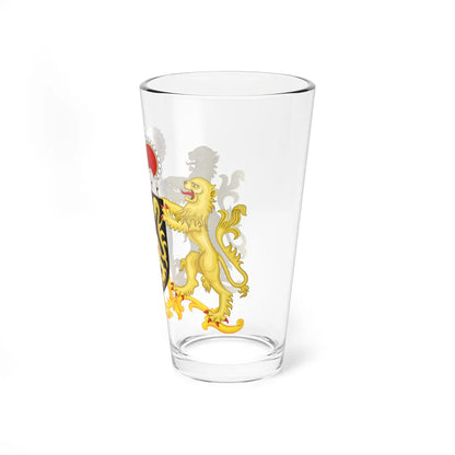 Wapen van Vlaams-Brabant (Belgium) (Coat of Arms) Pint Glass 16oz - Go Mug Yourself