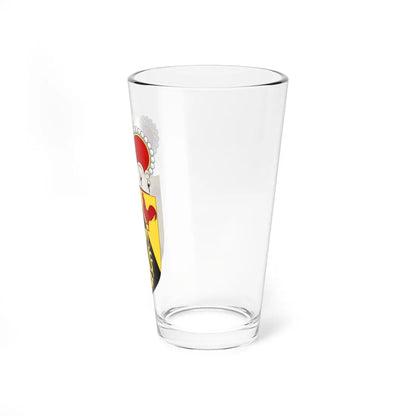 Wapen van Waals-Brabant (Belgium) (Coat of Arms) Pint Glass 16oz - Go Mug Yourself