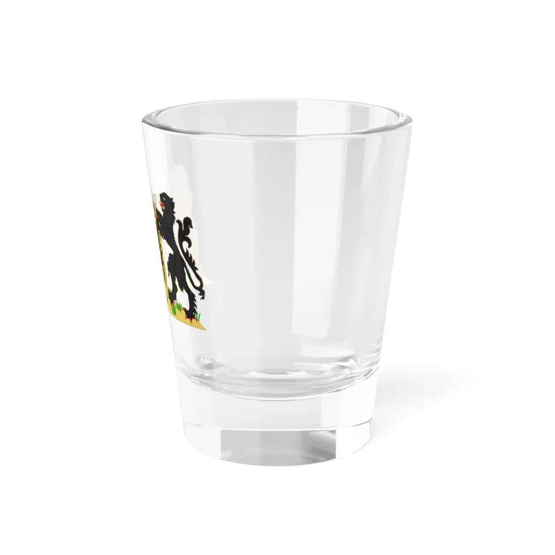 Wapen van West-Vlaanderen (Belgium) (Coat of Arms) Shot Glass 1.5oz - Go Mug Yourself