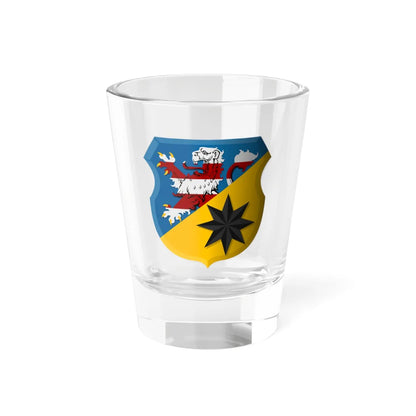 Wapen Waldeck-Frankenberg (Germany) (Coat of Arms) Shot Glass 1.5oz 1.5oz - Go Mug Yourself
