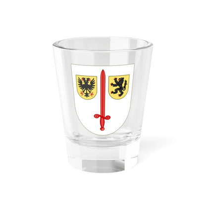Wappen Aalst Ostflandern (Belgium) (Coat of Arms) Shot Glass 1.5oz 1.5oz - Go Mug Yourself