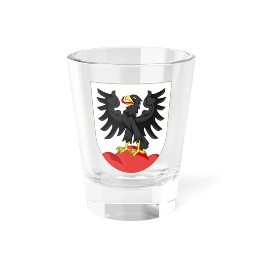 Wappen Aarberg (Switzerland) (Coat of Arms) Shot Glass 1.5oz 1.5oz - Go Mug Yourself