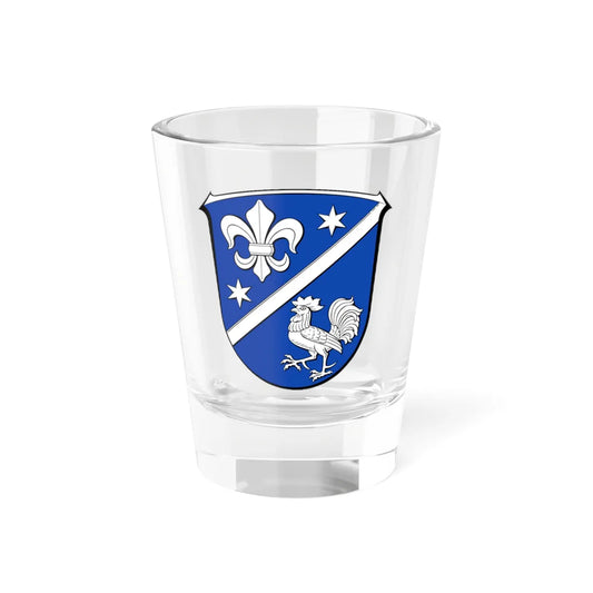 Wappen Alsbach-Hähnlein (Germany) (Coat of Arms) Shot Glass 1.5oz 1.5oz - Go Mug Yourself
