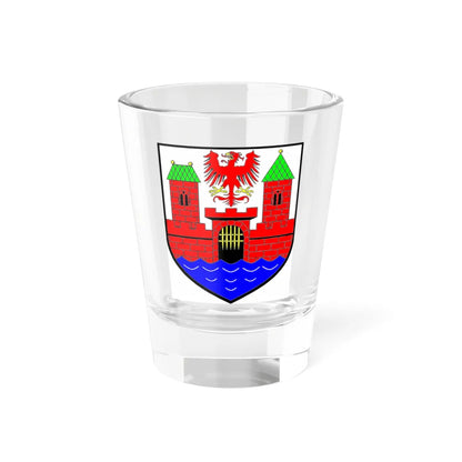Wappen Arneburg (Germany) (Coat of Arms) Shot Glass 1.5oz 1.5oz - Go Mug Yourself