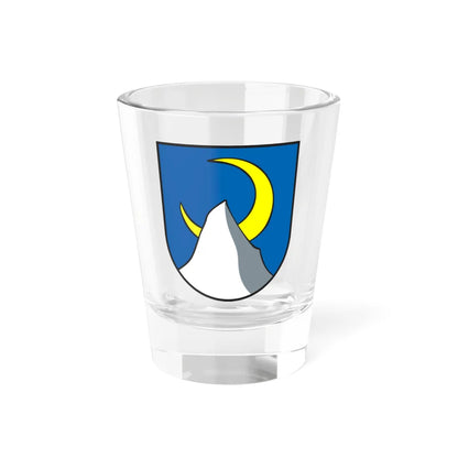 Wappen Au Kanton St. Gallen (Switzerland) (Coat of Arms) Shot Glass 1.5oz 1.5oz - Go Mug Yourself