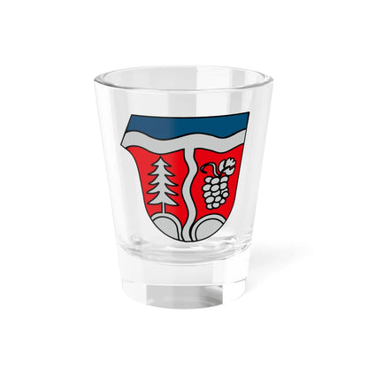Wappen Bach an der Donau (Germany) (Coat of Arms) Shot Glass 1.5oz 1.5oz - Go Mug Yourself