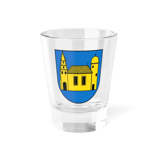 Wappen Bad Lausick (Germany) (Coat of Arms) Shot Glass 1.5oz 1.5oz - Go Mug Yourself