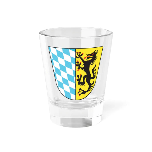 Wappen Bad Reichenhall (Germany) (Coat of Arms) Shot Glass 1.5oz 1.5oz - Go Mug Yourself