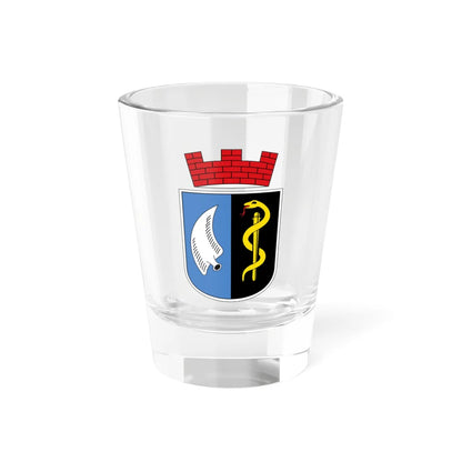 Wappen Bad Salzschlirf (Germany) (Coat of Arms) Shot Glass 1.5oz 1.5oz - Go Mug Yourself