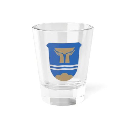 Wappen Bad Wiessee 2022 (Germany) (Coat of Arms) Shot Glass 1.5oz 1.5oz - Go Mug Yourself