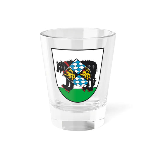 Wappen Baernau (Germany) (Coat of Arms) Shot Glass 1.5oz 1.5oz - Go Mug Yourself