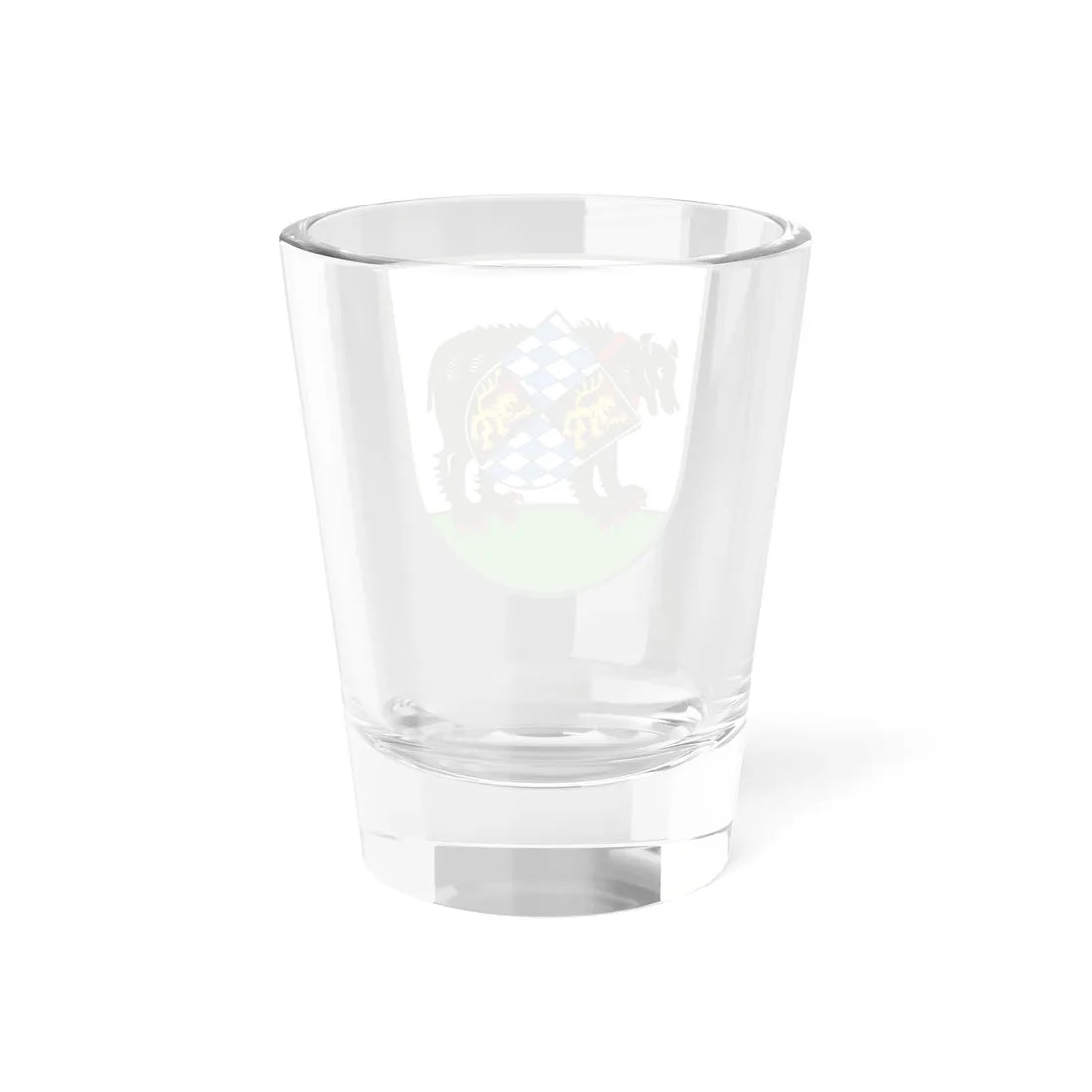 Wappen Baernau (Germany) (Coat of Arms) Shot Glass 1.5oz - Go Mug Yourself
