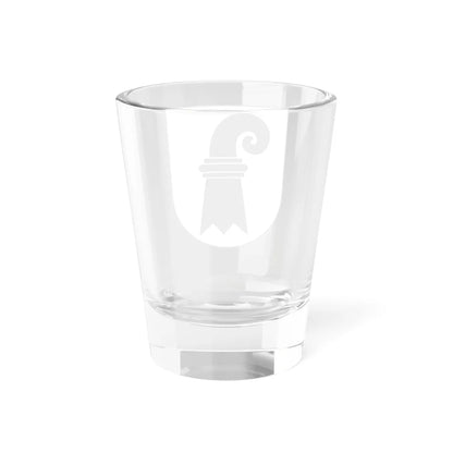 Wappen Basel-Stadt matt (Switzerland) (Coat of Arms) Shot Glass 1.5oz - Go Mug Yourself