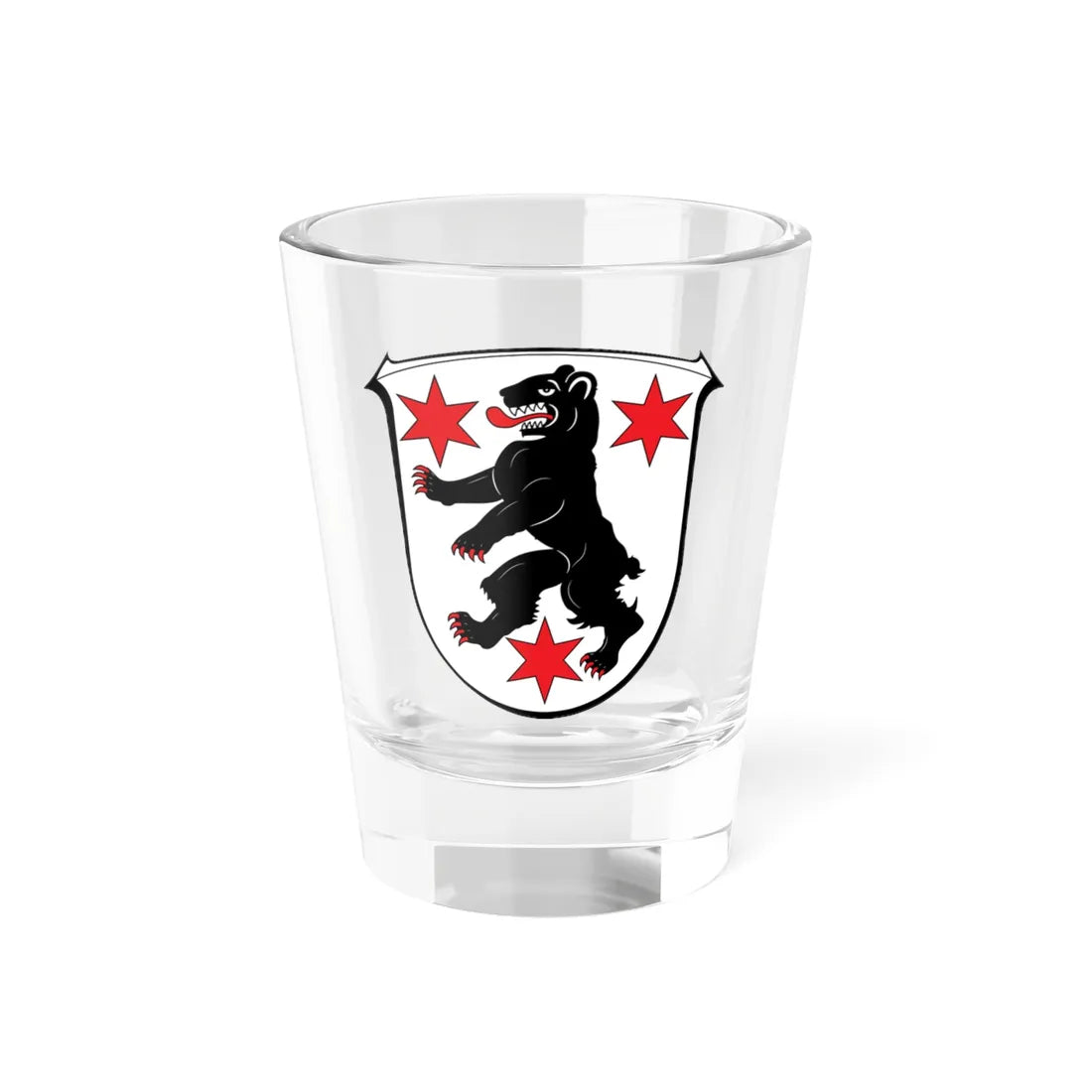 Wappen Beerfelden (Germany) (Coat of Arms) Shot Glass 1.5oz 1.5oz - Go Mug Yourself