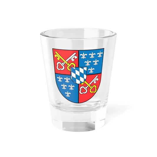 Wappen Berchtesgaden (Germany) (Coat of Arms) Shot Glass 1.5oz 1.5oz - Go Mug Yourself