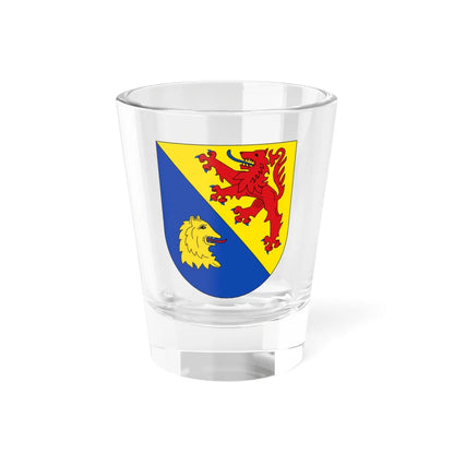 Wappen Berschweiler bei Kirn (Germany) (Coat of Arms) Shot Glass 1.5oz 1.5oz - Go Mug Yourself