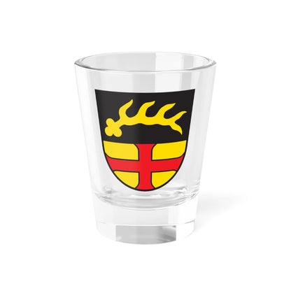 Wappen Betzenweiler (Germany) (Coat of Arms) Shot Glass 1.5oz 1.5oz - Go Mug Yourself