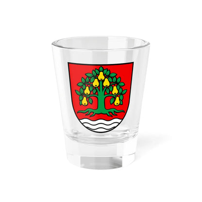 Wappen Birrhard (Switzerland) (Coat of Arms) Shot Glass 1.5oz 1.5oz - Go Mug Yourself