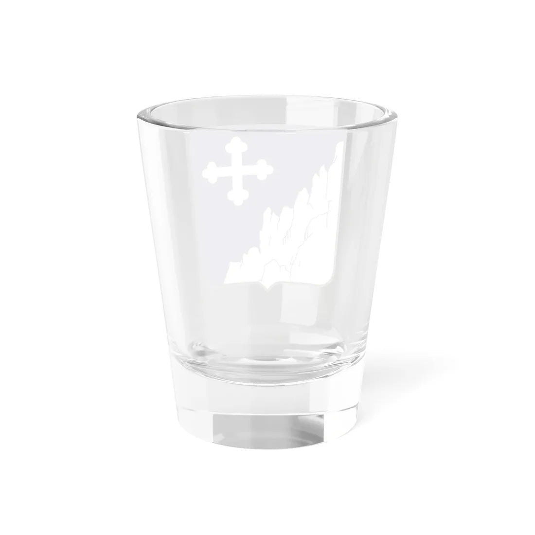 Wappen Blatten VS (Switzerland) (Coat of Arms) Shot Glass 1.5oz - Go Mug Yourself