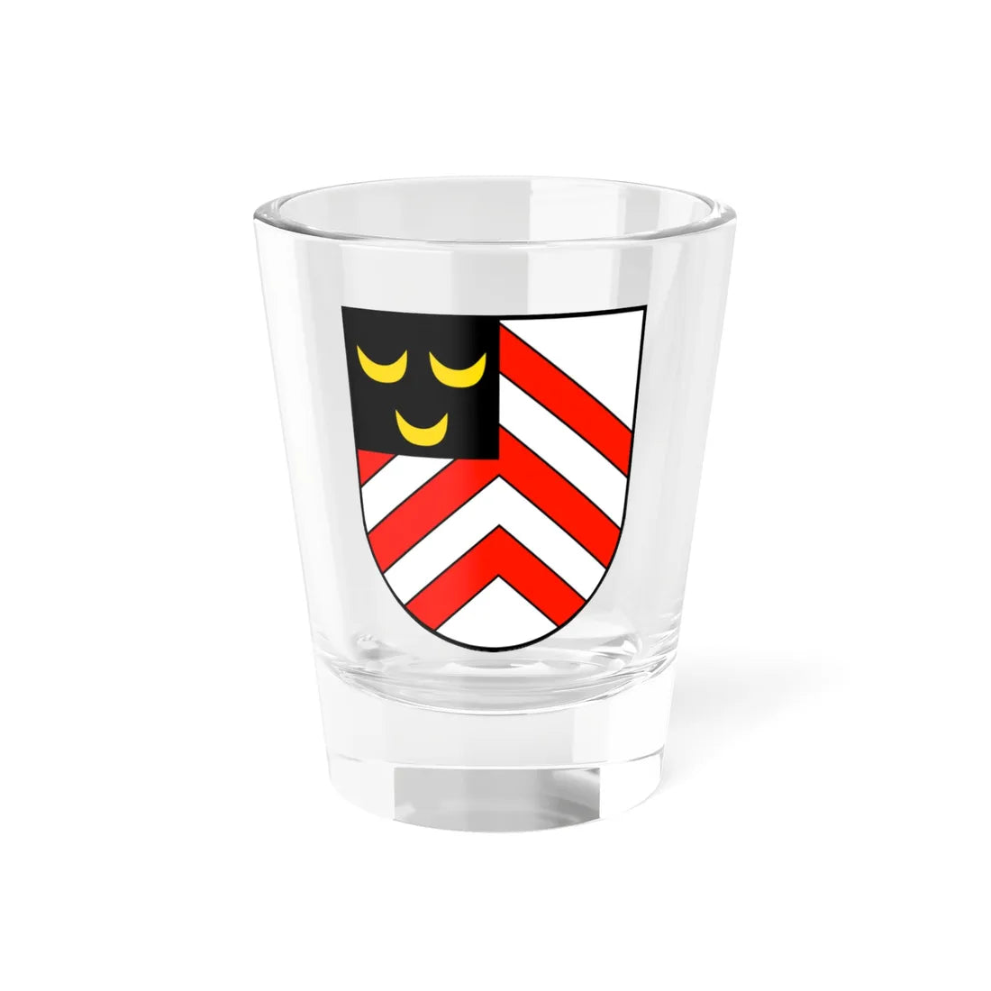 Wappen Bliesmengen-Bolchen (Germany) (Coat of Arms) Shot Glass 1.5oz 1.5oz - Go Mug Yourself