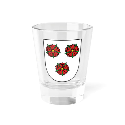 Wappen Brandis (Germany) (Coat of Arms) Shot Glass 1.5oz 1.5oz - Go Mug Yourself