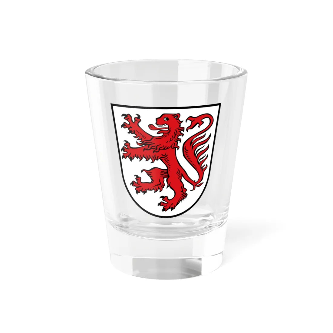 Wappen Braunschweig (Germany) (Coat of Arms) Shot Glass 1.5oz 1.5oz - Go Mug Yourself
