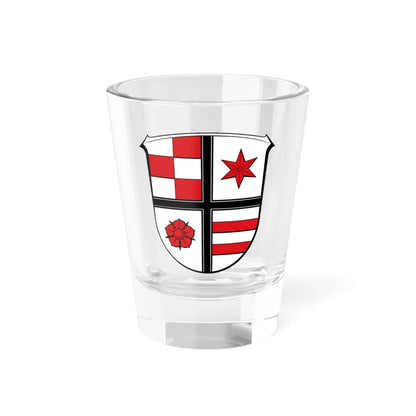 Wappen Brombachtal (Germany) (Coat of Arms) Shot Glass 1.5oz 1.5oz - Go Mug Yourself