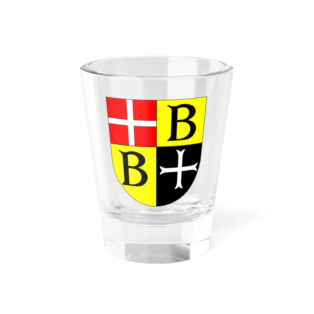 Wappen Bubikon (Switzerland) (Coat of Arms) Shot Glass 1.5oz 1.5oz - Go Mug Yourself