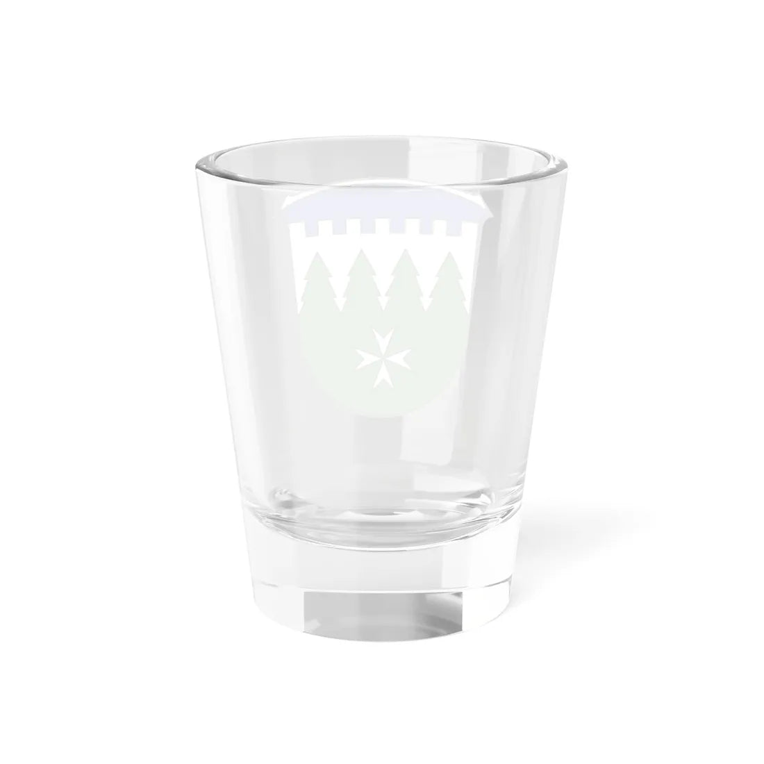 Wappen Burgwald (Germany) (Coat of Arms) Shot Glass 1.5oz - Go Mug Yourself