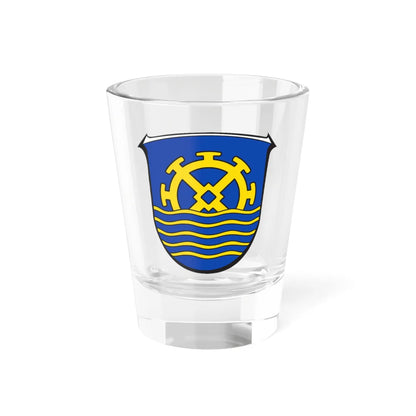Wappen Cappel Marburg (Germany) (Coat of Arms) Shot Glass 1.5oz 1.5oz - Go Mug Yourself