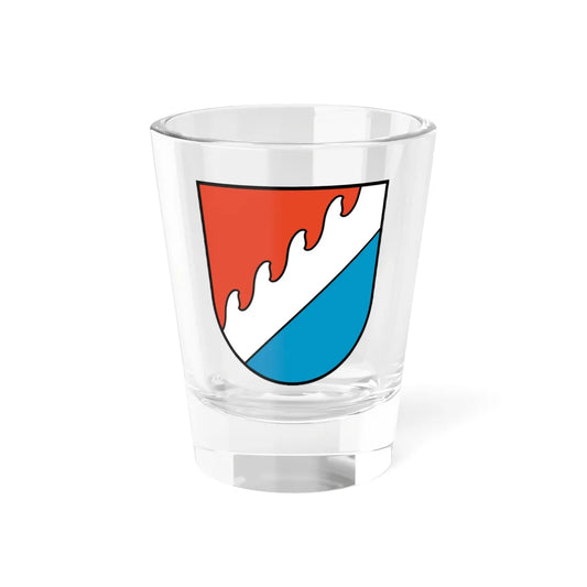 Wappen Caputh (Germany) (Coat of Arms) Shot Glass 1.5oz 1.5oz - Go Mug Yourself