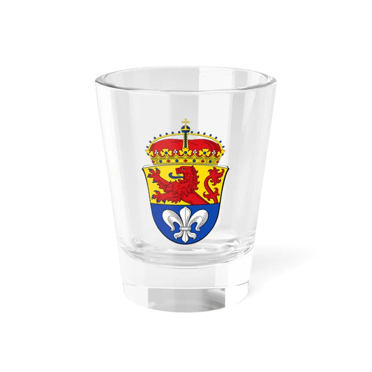 Wappen Darmstadt (Germany) (Coat of Arms) Shot Glass 1.5oz 1.5oz - Go Mug Yourself