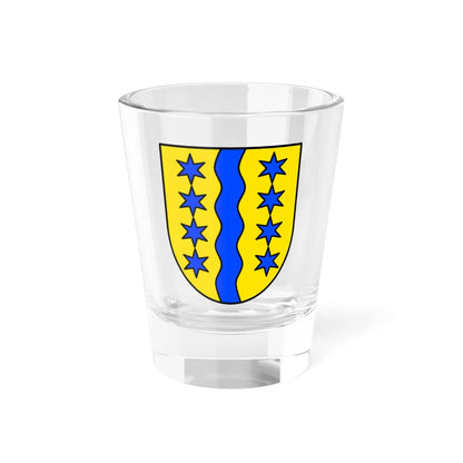 Wappen der Gemeinde Glarus Nord (Switzerland) (Coat of Arms) Shot Glass 1.5oz 1.5oz - Go Mug Yourself