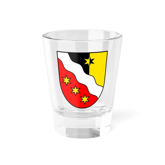 Wappen der Gemeinde Glarus (Switzerland) (Coat of Arms) Shot Glass 1.5oz 1.5oz - Go Mug Yourself