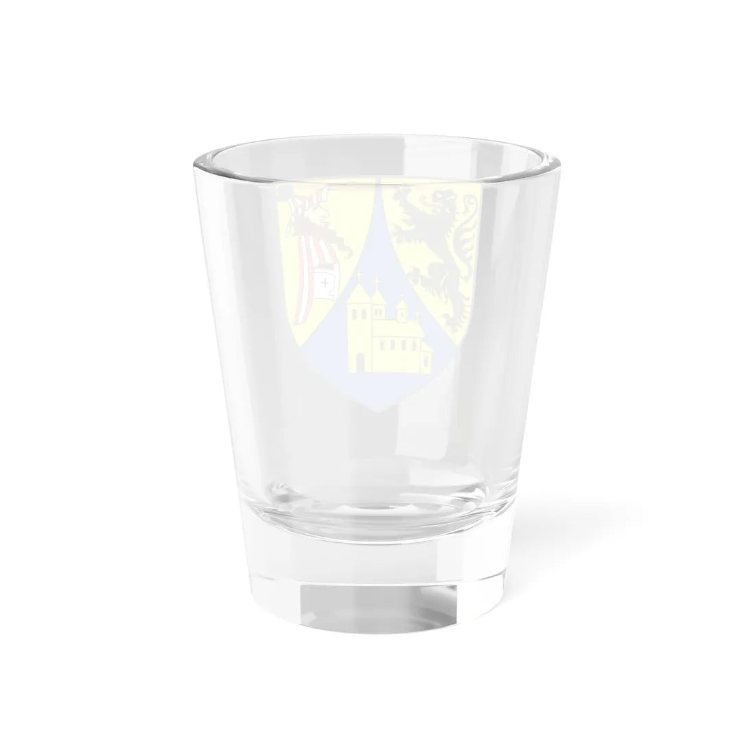 Wappen der Großen Kreisstadt Borna (Germany) (Coat of Arms) Shot Glass 1.5oz - Go Mug Yourself
