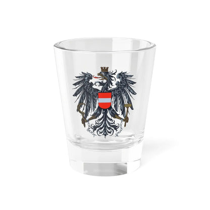 Wappen der Republik Österreich (Austria) (Coat of Arms) Shot Glass 1.5oz 1.5oz - Go Mug Yourself