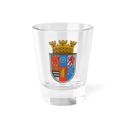Wappen der Stadt Mülheim an der Ruhr (Germany) (Coat of Arms) Shot Glass 1.5oz 1.5oz - Go Mug Yourself