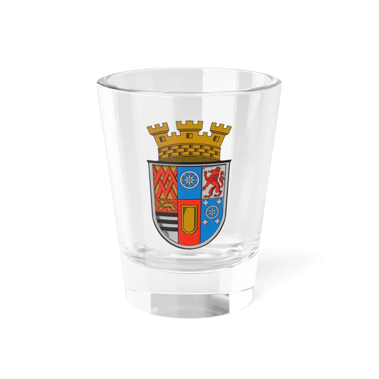Wappen der Stadt Mülheim an der Ruhr (Germany) (Coat of Arms) Shot Glass 1.5oz 1.5oz - Go Mug Yourself