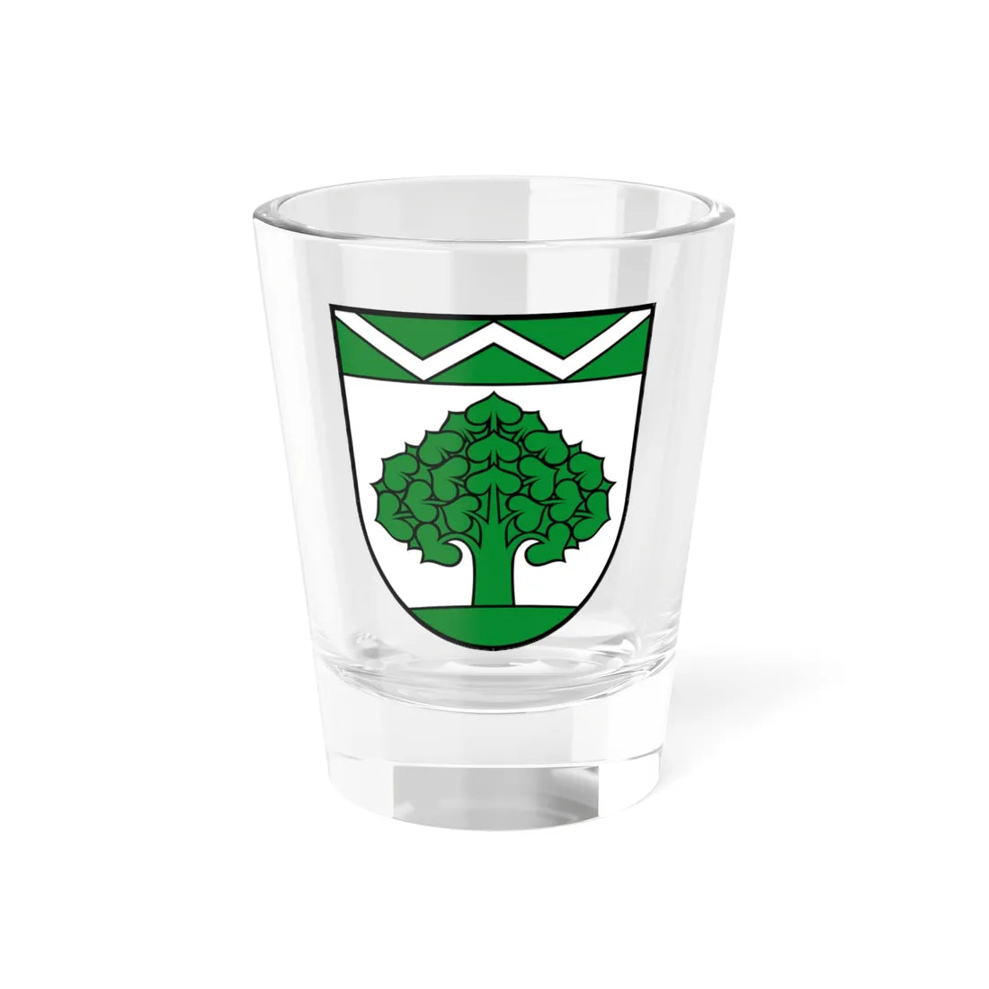 Wappen der Stadt Werneuchen (Germany) (Coat of Arms) Shot Glass 1.5oz 1.5oz - Go Mug Yourself