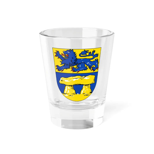 Wappen des Heidekreises (Germany) (Coat of Arms) Shot Glass 1.5oz 1.5oz - Go Mug Yourself