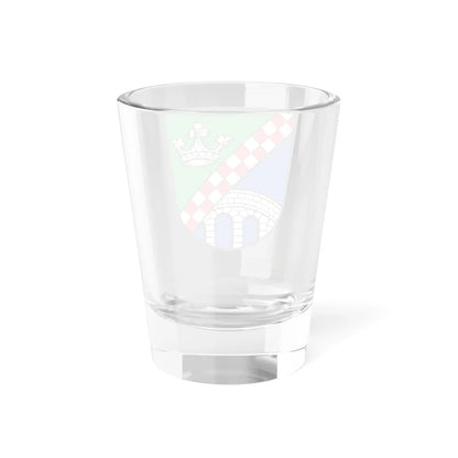 Wappen des Landkreises Fürstenfeldbruck (Germany) (Coat of Arms) Shot Glass 1.5oz - Go Mug Yourself