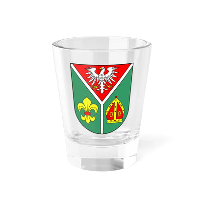 Wappen des Landkreises Ostprignitz-Ruppin (Germany) (Coat of Arms) Shot Glass 1.5oz 1.5oz - Go Mug Yourself