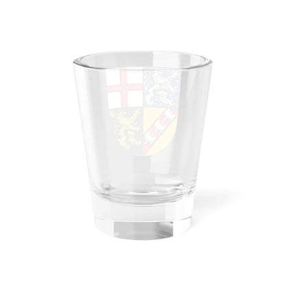 Wappen des Saarlands (Germany) (Coat of Arms) Shot Glass 1.5oz - Go Mug Yourself