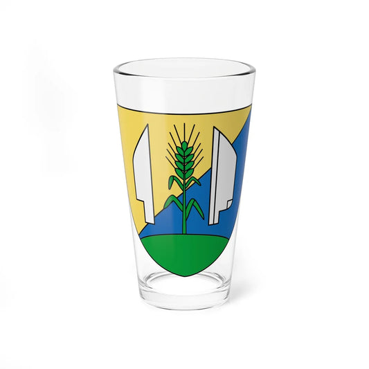 Wappen Deutsch-Wagram (Austria) (Coat of Arms) Pint Glass 16oz 16oz - Go Mug Yourself