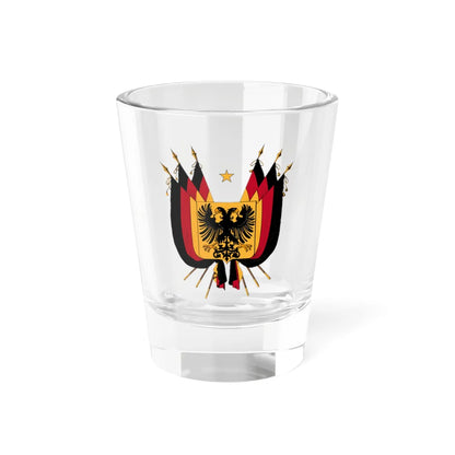 Wappen Deutsches Reich 1848 (Germany) (Coat of Arms) Shot Glass 1.5oz 1.5oz - Go Mug Yourself