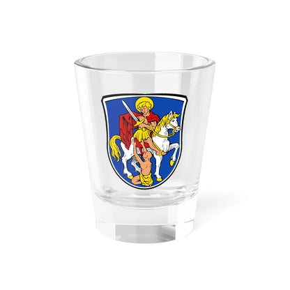 Wappen Dieburg (Germany) (Coat of Arms) Shot Glass 1.5oz 1.5oz - Go Mug Yourself