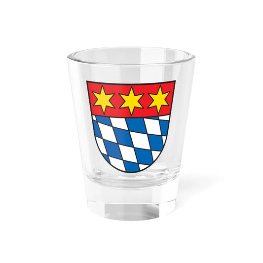 Wappen Dingolfing (Germany) (Coat of Arms) Shot Glass 1.5oz 1.5oz - Go Mug Yourself