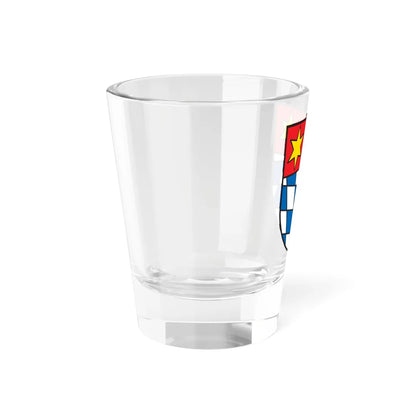 Wappen Dingolfing (Germany) (Coat of Arms) Shot Glass 1.5oz - Go Mug Yourself