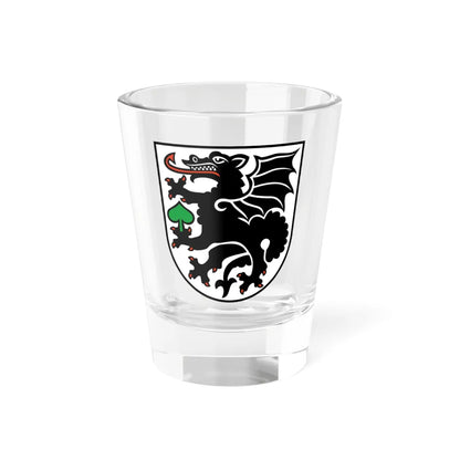Wappen Drachhausen (Germany) (Coat of Arms) Shot Glass 1.5oz 1.5oz - Go Mug Yourself